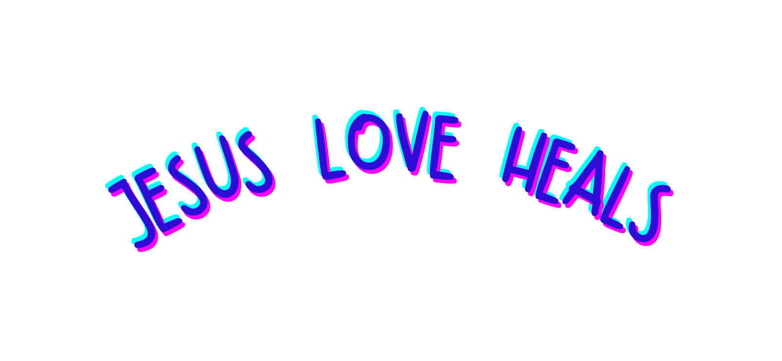 Jesus love heals